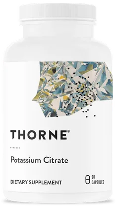 Thorne Potassium Citrate bottle