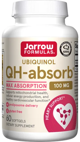 Jarrow Formulas QH-absorb® - 100mg bottle