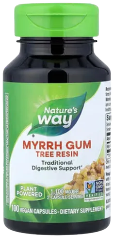 Nature's Way Myrrh Gum Tree Resin bottle