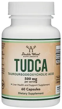 Double Wood Supplements TUDCA Supplement bottle