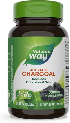 Nature's Way Activated Charcoal bottle