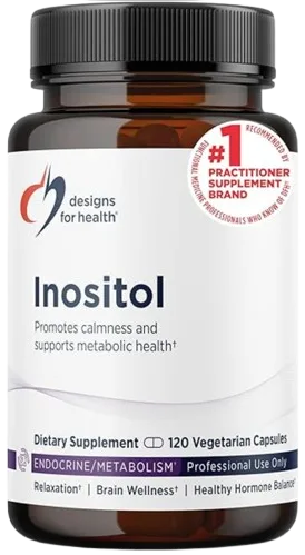 Designs for Health Inositol Synergy, 120 Capsules bottle