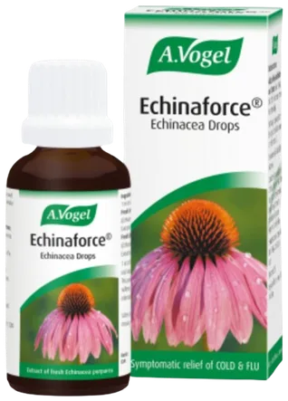 A Vogel Echinaforce bottle
