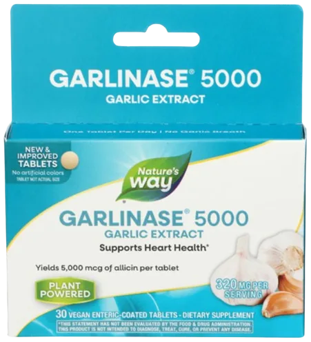 Nature's Way Integrative Therapeutics Garliase 5000 bottle