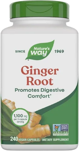 Nature's Way Ginger Root, 1100 mg bottle