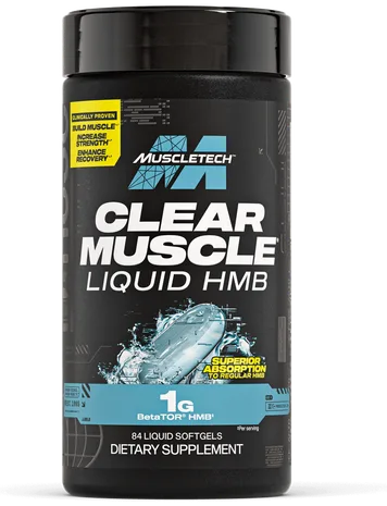 MuscleTech Clear Muscle HMB bottle