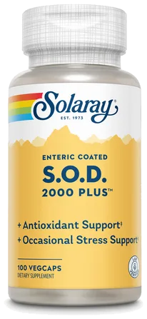 Solaray S.O.D 2000 Plus bottle