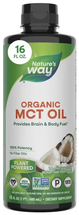 Nature's Way Organic MCT Oil bottle