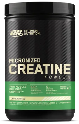 Optimum Nutrition Creatine bottle