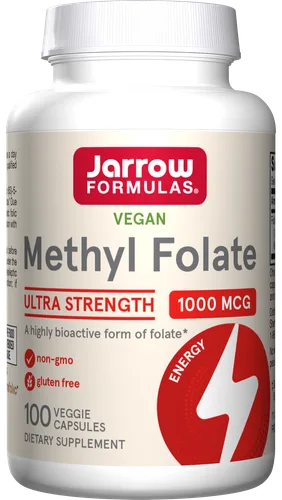 Jarrow Formulas Vegan Methyl Folate bottle