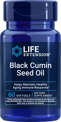 Life Extension Black Cumin Seed Oil bottle