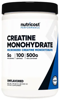 Nutricost Performance Creatine Monohydrate bottle