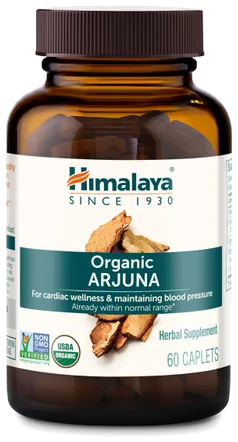 Himalaya Organic Arjuna bottle
