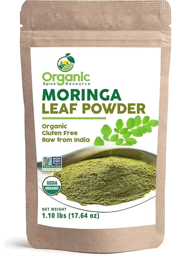 Organic Spice Resource Moringa Leaf Powder bottle