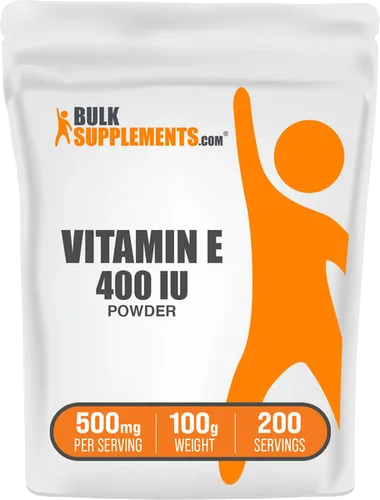 BulkSupplements.com Vitamin E Powder bottle