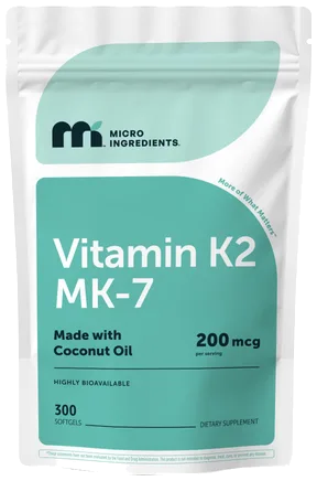 Micro Ingredients Vitamin K2 (MK-7) bottle
