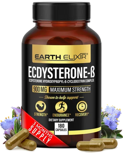 Earth Elixir Ecdysterone-B bottle