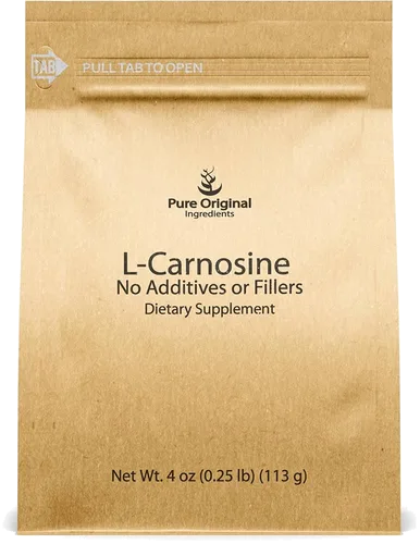 Pure Original Ingredients L-Carnosine Powder bottle