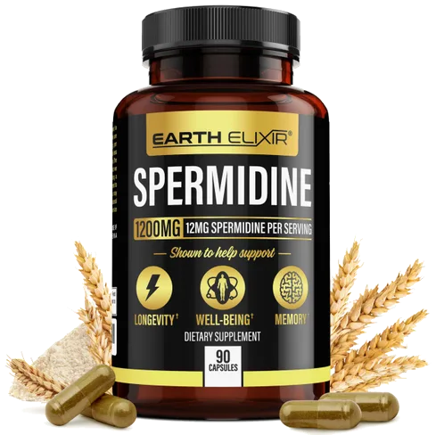 Earth Elixir Spermidine bottle