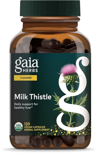Gaia Herbs Milk Thistle bottle
