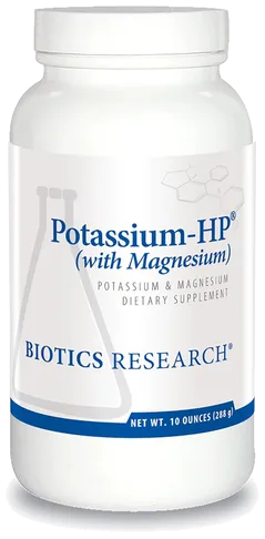 Biotics Research Potassium HP Potassium with Magnesium bottle