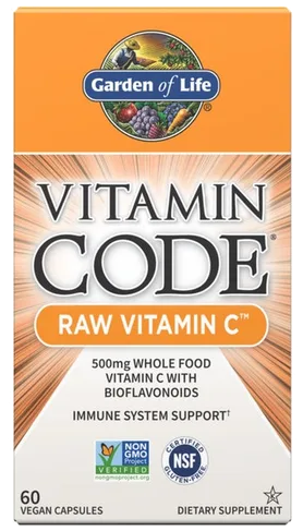 Garden of Life Vitamin Code Raw Vitamin C bottle
