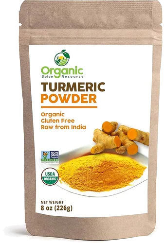 Organic Spice Resource Turmeric Powder bottle