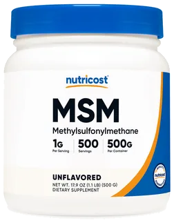 Nutricost MSM bottle