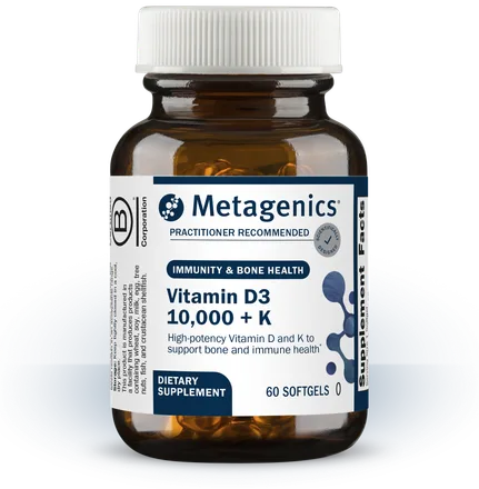 Metagenics D3 10000 + K bottle