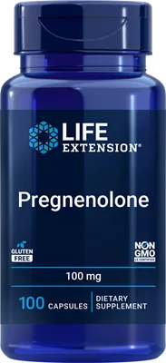 Life Extension Pregnenolone 50mg bottle