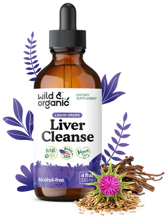 Wild & Organic Liver Cleanse Drops bottle