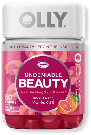 OLLY Undeniable Beauty Gummy bottle
