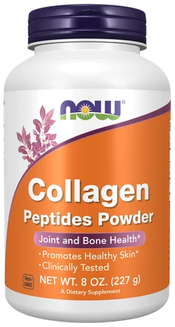 NOW Foods Hydrolyzed Bovine Collagen Peptides bottle