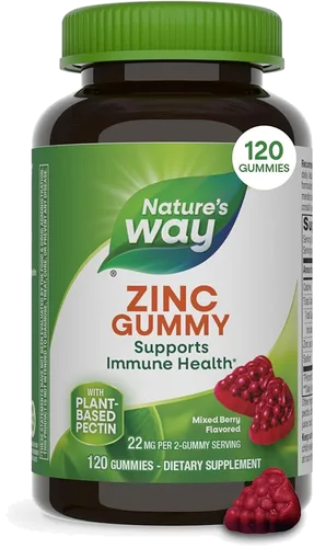 Nature's Way Zinc Gummy bottle