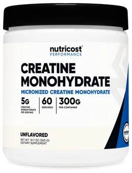 Nutricost Creatine Monohydrate bottle