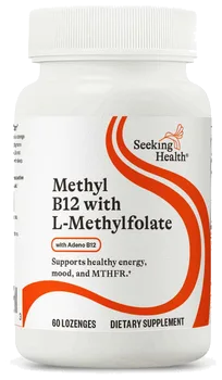 Seeking Health B12 with L-Methylfolate bottle